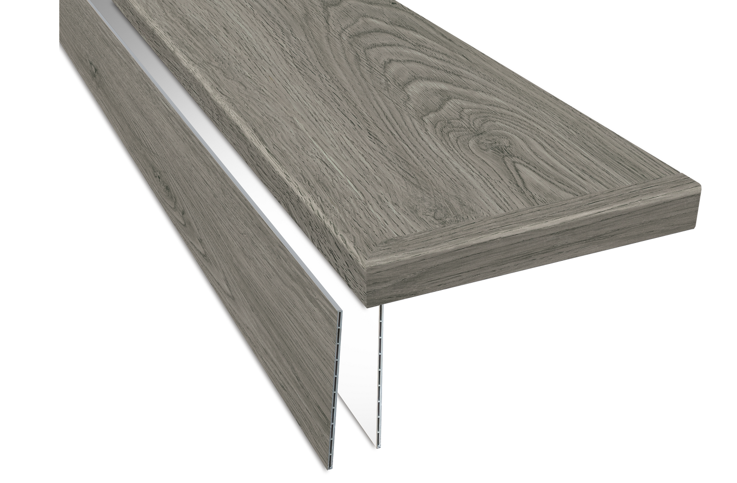 ProSelect Stair - Spare Riser with End Cap – Durastair