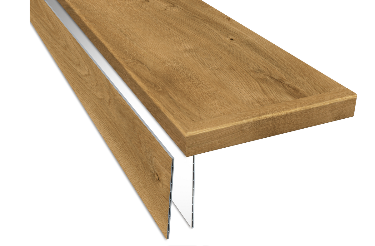 Denotes Capped Riser ProSelect Stair - Spare Riser with End Cap – Durastair